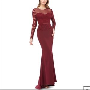 JS Collections Long-Sleeved Evening dress | SIZE 02